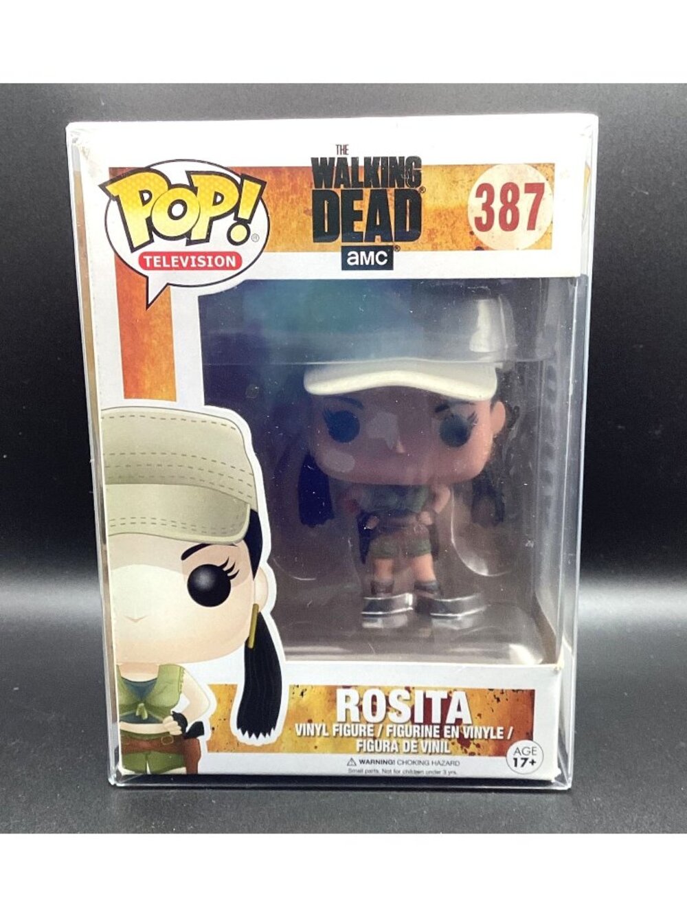 Funko Pop! Vinyl The Walking Dead Rosita Espinosa #387 w/ Pop Protector New Item